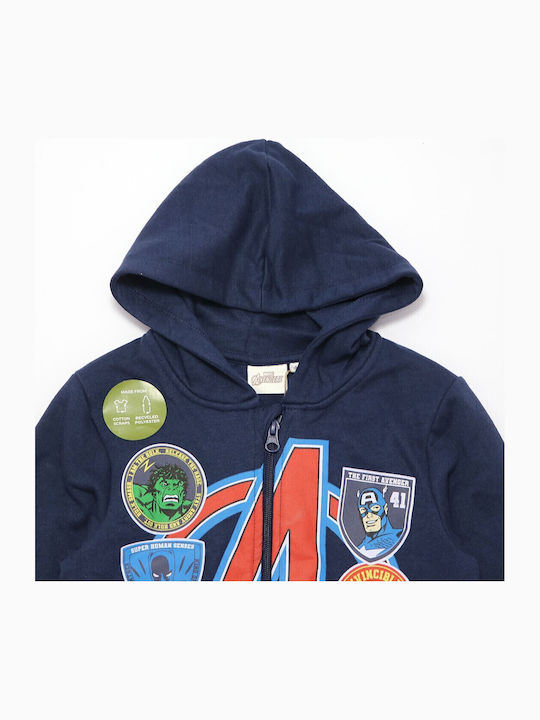 Kinder-Sweatshirts & Hoodies Kapuzenjacke mit Dunkelblau