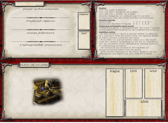 Game Expansion Talisman The Firelands for 2-6 Players 13+ Years Old (EN) Pegasus Spiele