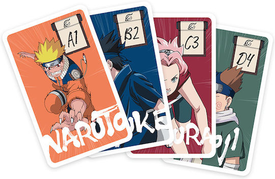 Board Game Fun - Naruto for 2-4 Players 4+ Years Old (EN) Cartamundi