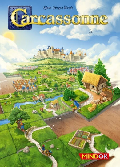 Board Game Carcassonne (PL) for 2-5 Players 7+ Years Old (PL) Bard