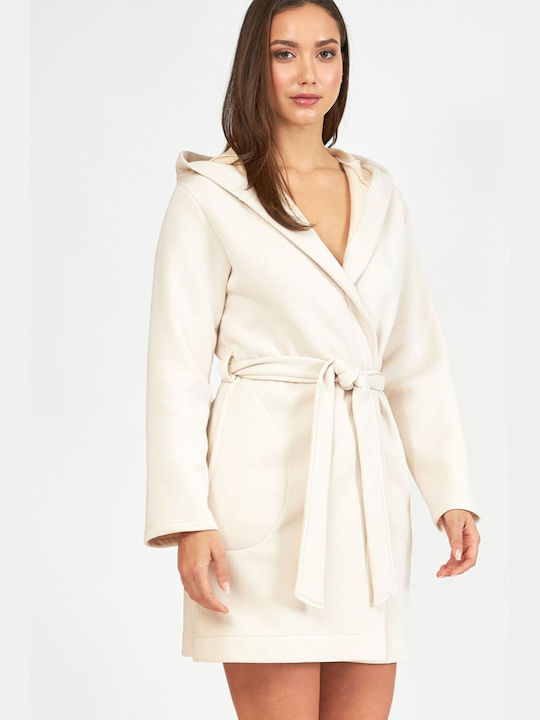 Harmony Winter Women's Cotton Robe Της Άμμου