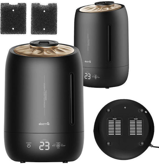 Deerma F600 Luftbefeuchter Ultraschall 25W für Räume 30m² Schwarz