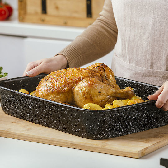 Nava Nava Aluminum Baking Pan with Stone Interior Coating 26x34cm