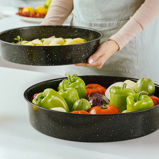 Nava Nature Tăvi De Copt Din Aluminiu Cu Acoperire Antiaderentă 36cm