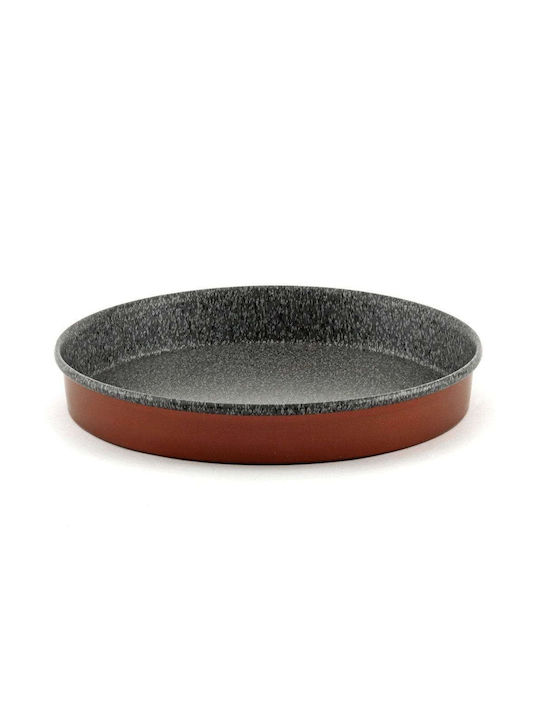 Keystone Aluminum Pizza Baking Pan with Stone Coating 28cm