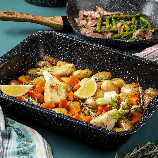 Nava Nature Aluminum Baking Pan with Stone Coating 33.5x39.5cm