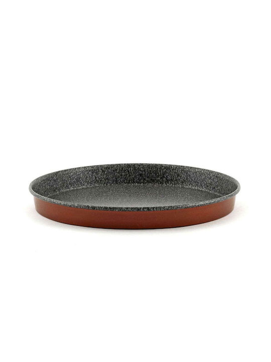 Keystone Aluminum Pizza Baking Pan with Stone Coating 40cm