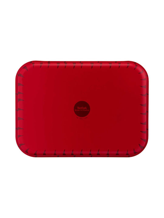 Tefal T-Flam Aluminum Rectangular Baking Pan with Non-stick Coating 31x24cm