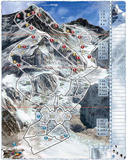 Настолна игра Mount Everest за 2-5 играчи 10+ години (EN) Rebel Pl