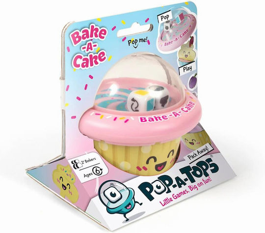 Board Game Pop A Tops-Bake a Cake for 1+ Players 6+ Years Old (EN) Giochi Preziosi