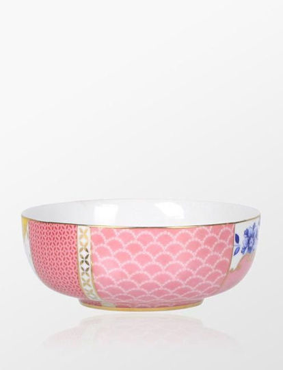 PiP Studio Royal Salatieră din Porțelan Multicoloră 15x15cm 1buc