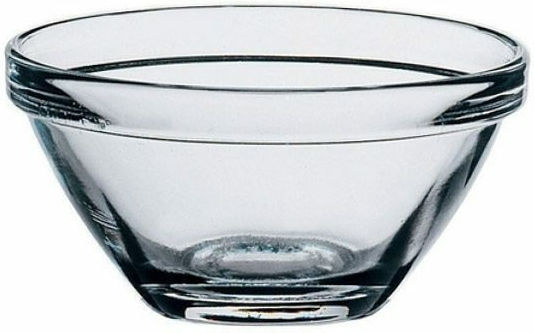 Bormioli Rocco Pompei Glass Salad Bowl Transparent 20x20cm