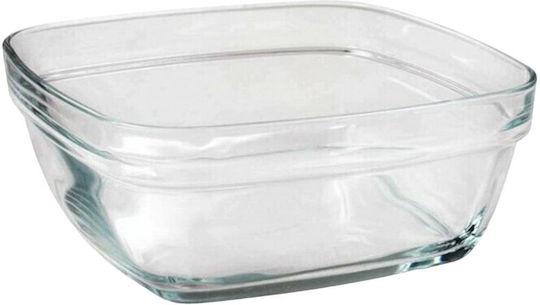 Homestyle Lys Salatschüssel Glas Transparent 17x17x6.8cm 6Stück