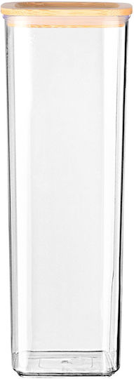 Estia ESSENTIALS Vase General Use with Lid Plastic Transparent 1700ml Estia ESSENTIALS Vase General Use with Lid Plastic Transparent 1700ml