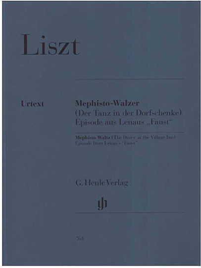 G. Henle Verlag Liszt - Mephisto-Walzer Παρτιτούρα για Πιάνο