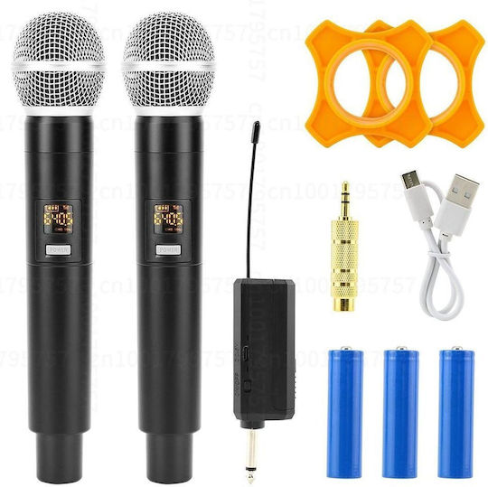 Μικρόφωνα Karaoke Ασύρματα DM-582 105095 Μαύρο