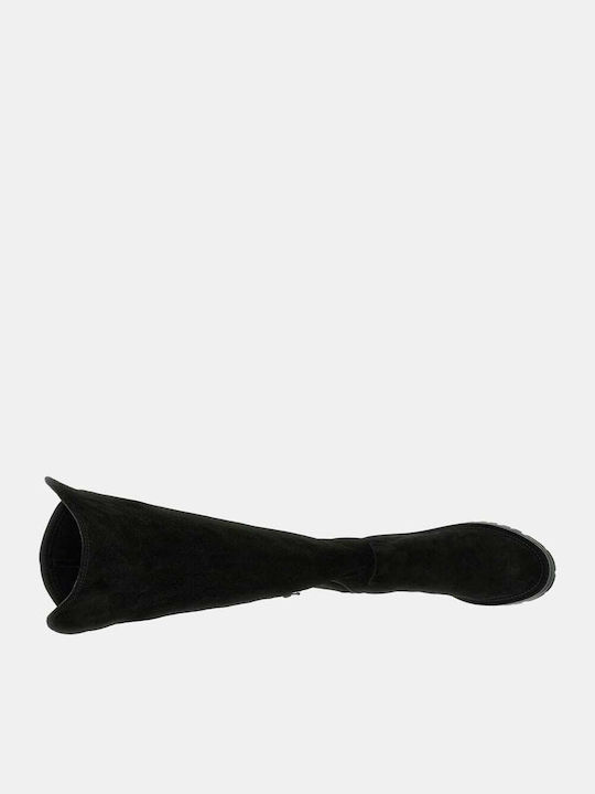 Leather Women's Boots Carmen Black