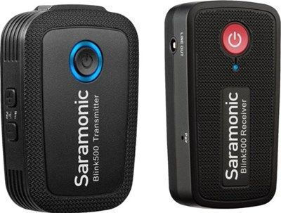 Saramonic Blink 500 B1 Σετ Ασύρματο Electret Μικρόφωνο Πέτου, Clip On, Ζώνης Δημοσιογραφικό