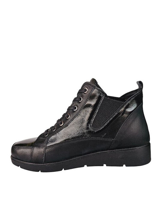 Stiefeletten Damen Schwarz
