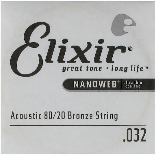 Elixir Single String for Acoustic Guitar 15132