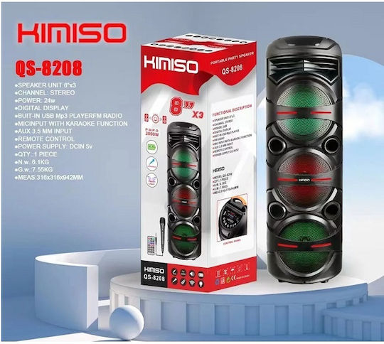Kimiso Speaker QS-8208 811542 Black
