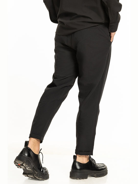 Vittorio Artist Trousers Black