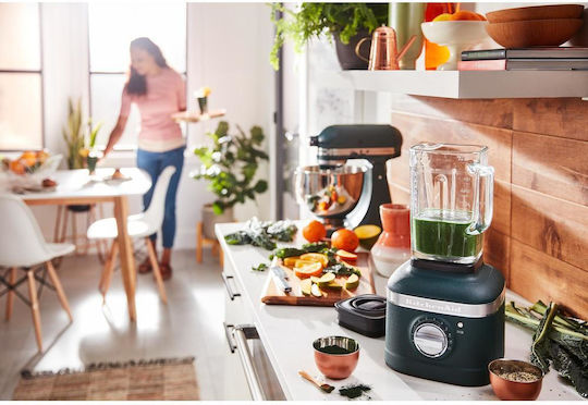 Kitchenaid K400 Artisan Mixer mit Glas Kanäta 1,4 l 1200W Gepflasterte Palme