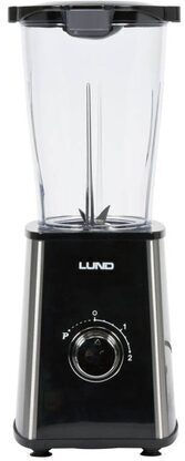 Lund Μπλέντερ με Πλαστική Κανάτα 1 lt 300W Μαύρο 67702