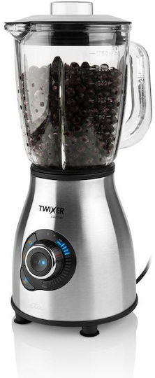 ETA Twixer 6011 90000 Blender with Glass Jug 1.75 lt 1000W Inox