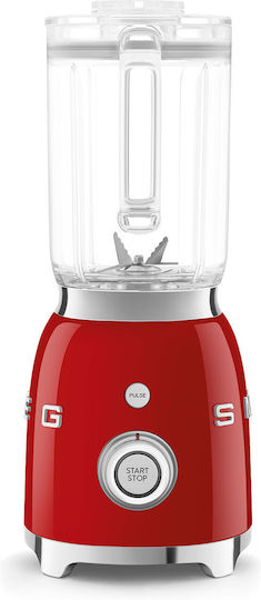 Smeg 50's Style Μπλέντερ με Κανάτα Tritan 1.5 lt 800W Κόκκινο