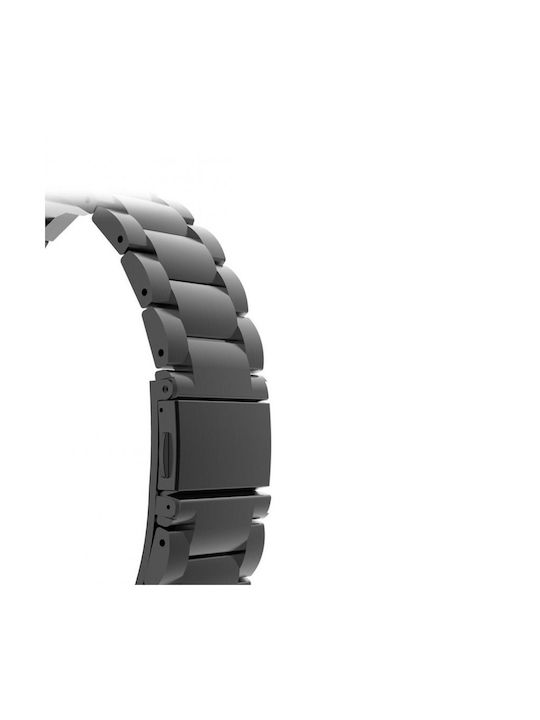 Techsuit Watchband W010 Strap Stainless Steel Gold (Samsung Galaxy Watch (46mm) / Watch 3 / Gear S3, Huawei Watch GT / GT 2 / GT 2e / GT 2 Pro / GT 3 (46 mm)) KF2313154
