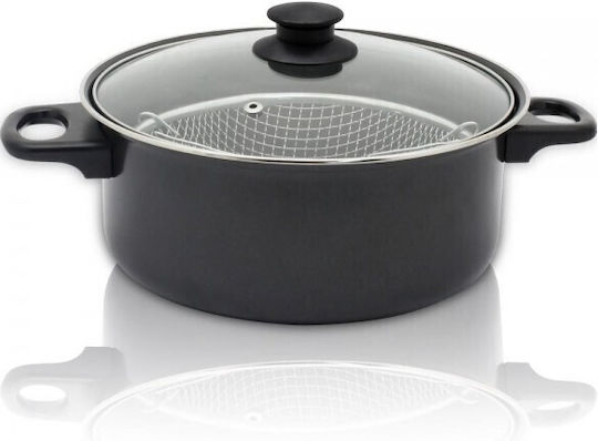 Rosberg Fritteusentopf aus Aluminium 4Es / 24cm