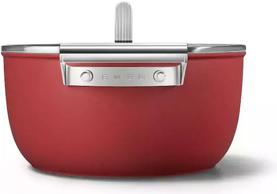 Smeg Дълбока Тенджера от Алуминий 4.6лт / 24см