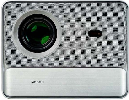 Wanbo DaVinci 1 Pro Проектор LCD Full HD LED лампа с Wi-Fi и вградени високоговорители Бял