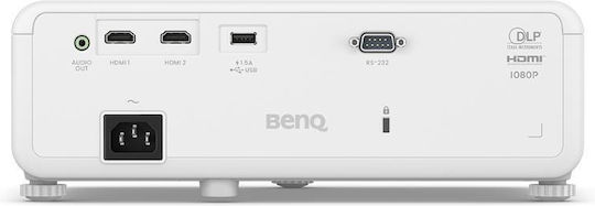 BenQ LH550 9H.JRV77.13E 3D Проектор LCD Full HD LED лампа с вградени високоговорители Бял
