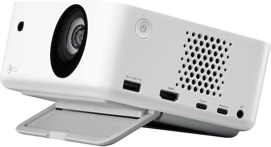 Optoma ML1080ST Projektor DLP Full HD Laser mit Eingebauten Lautsprechern Weiß