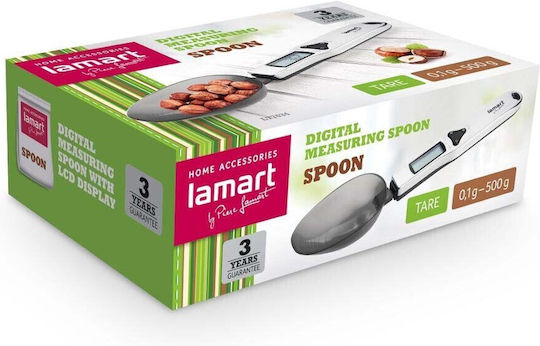Lamart Digitale Küchenwaage Löffel bis 0,5kg Weiße