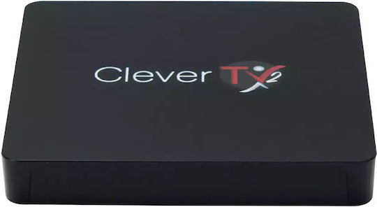 Clever TV Box CleverTV2 4K UHD με WiFi 2GB RAM και 16GB Αποθηκευτικό Χώρο με Λειτουργικό Android 9.0