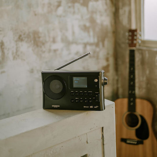 Sangean WFR-28 Φορητό Ραδιόφωνο με Bluetooth και USB Μαύρο