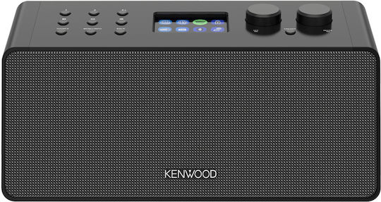 Kenwood GCT-25-CRST90SB Επιτραπέζιο Ραδιόφωνο Επαναφορτιζόμενο DAB με USB Μαύρο