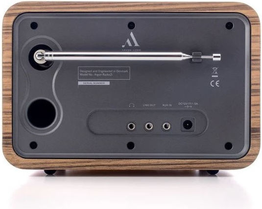 Argon Audio Radio 2I MK2 Επιτραπέζιο Ραδιόφωνο Ρεύματος DAB+ με Bluetooth Oak