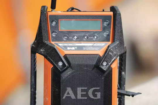 AEG BR 1218C Φορητό Ραδιόφωνο Μπαταρίας DAB+ Πορτοκαλί
