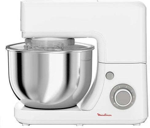 Moulinex Mastercher Essential Küchenmaschine 800W mit Rostfreiem Schüssel 4,8lt