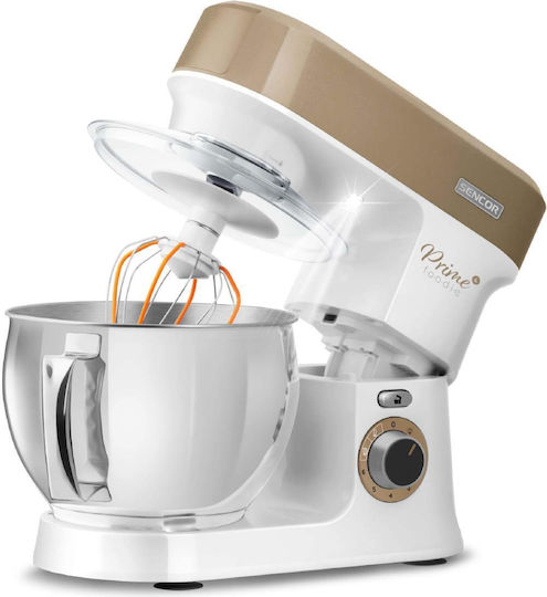 Sencor Stand Mixer 1200W with Glass Mixing Bowl 5lt