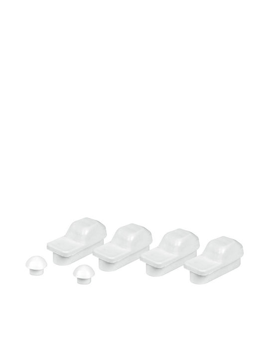 Elvit Calla Capac WC din plastic 41.5-47x35.5cm Alb