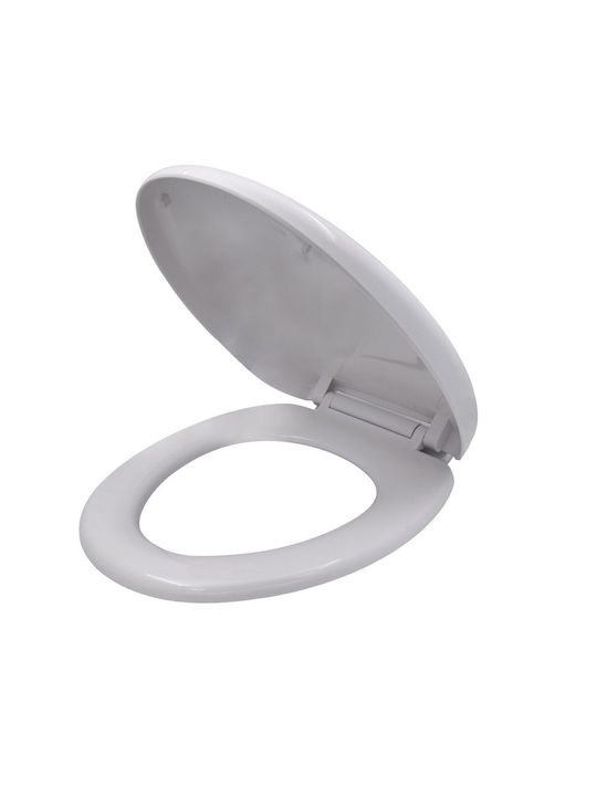 Sidirela Plastic Soft Close Toilet Seat White Argos 42cm