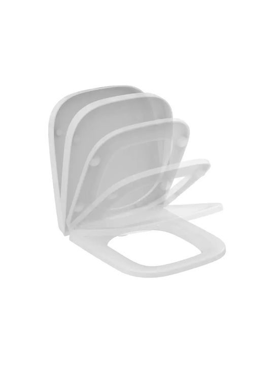 Ideal Standard iLife Space Toilettenbrille Soft-Close Kunststoff 41x36cm Weiß