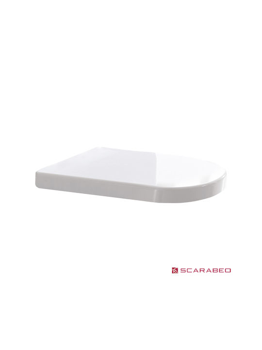 Scarabeo Moon Monoblock Καπάκι Λεκάνης Soft Close Λευκό