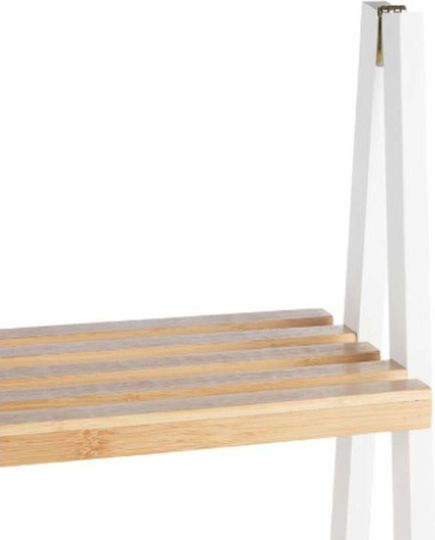 CMSpa Επιτοίχια Ραφιέρα Μπάνιου Ξύλινη 40x30x30cm Μπλε