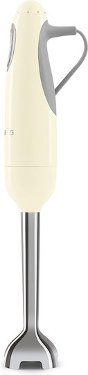 Smeg 50's Style Hand Blender With Inox Rod 700W Beige